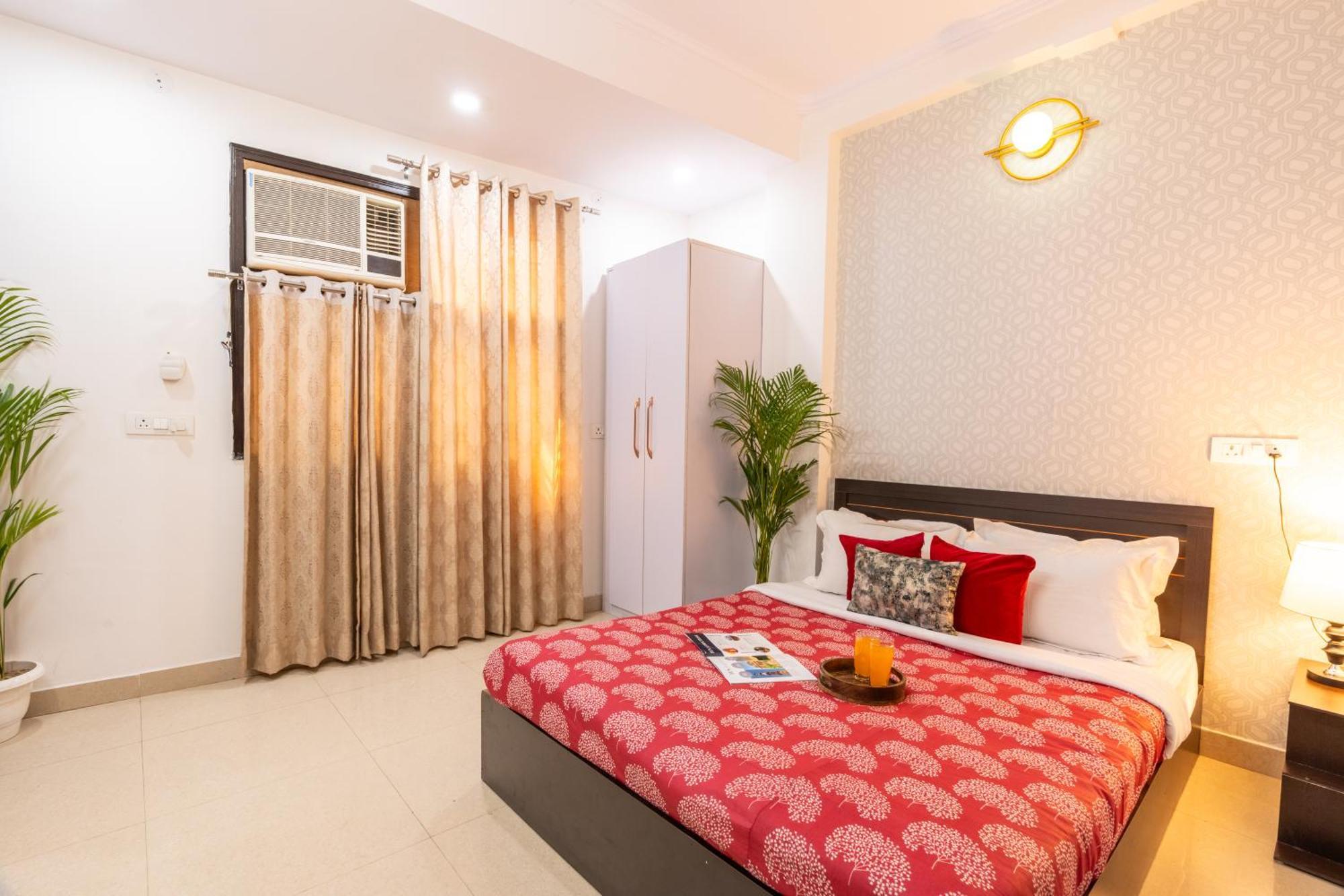 Ferienwohnung Homlee-Vintage 2Bhk-Ndls-Lift-Bharat Mandapam Neu-Delhi Exterior foto